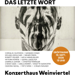 Konzerthaus Weinviertel Plakat fuer Ausstellung
