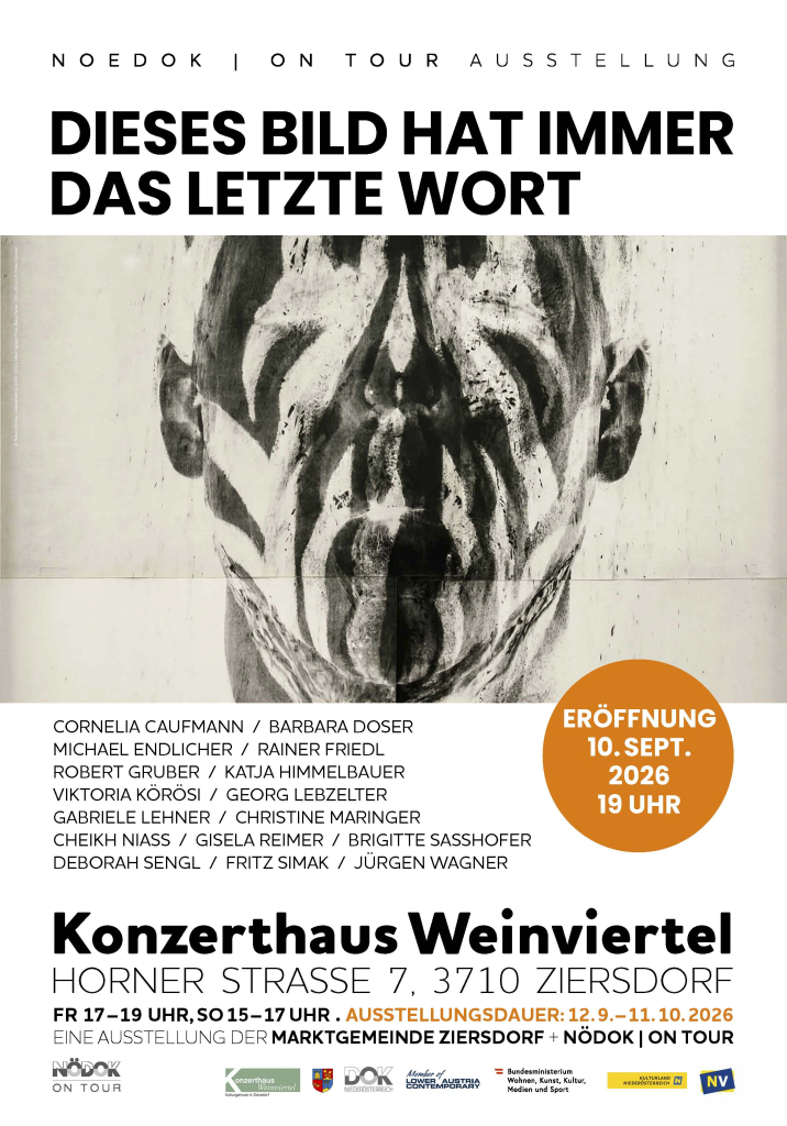 Konzerthaus Weinviertel Plakat fuer Ausstellung